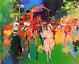 Queen at Ascot by Leroy Neiman
